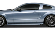 KBD Ford Mustang 2005-2009 Eleanor Style 2 Piece Polyurethane Side Skirts
