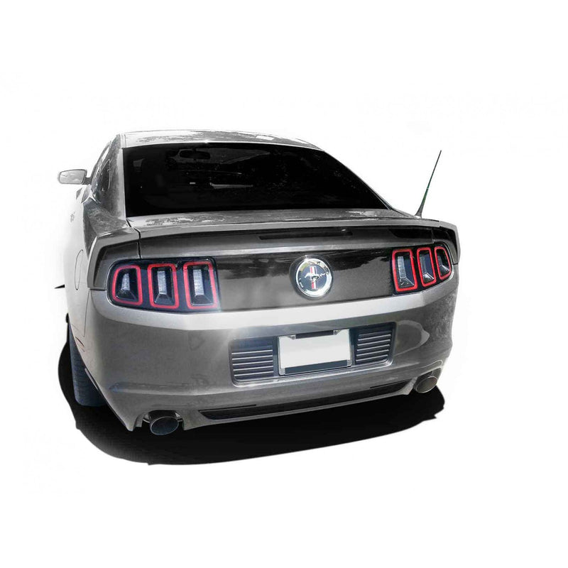 KBD Ford Mustang 2010-2014 Sallen Style 3 Piece Polyurethane Rear Wing Spoiler