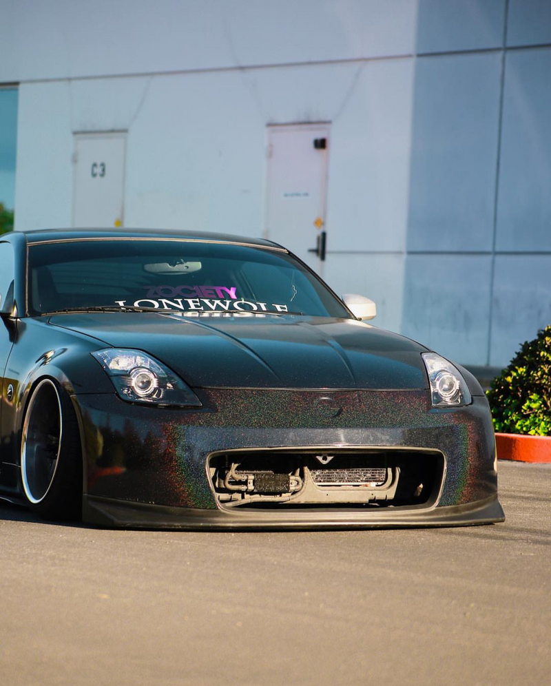 KBD Nissan 350Z 2003-2008 Nismo 2 V2 Style Pare-chocs avant en polyuréthane 1 pièce