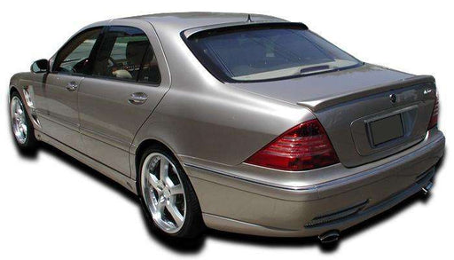 KBD Mercedes S Class W220 2000-2002 LRS Style 1 Piece Polyurethane Rear Bumper