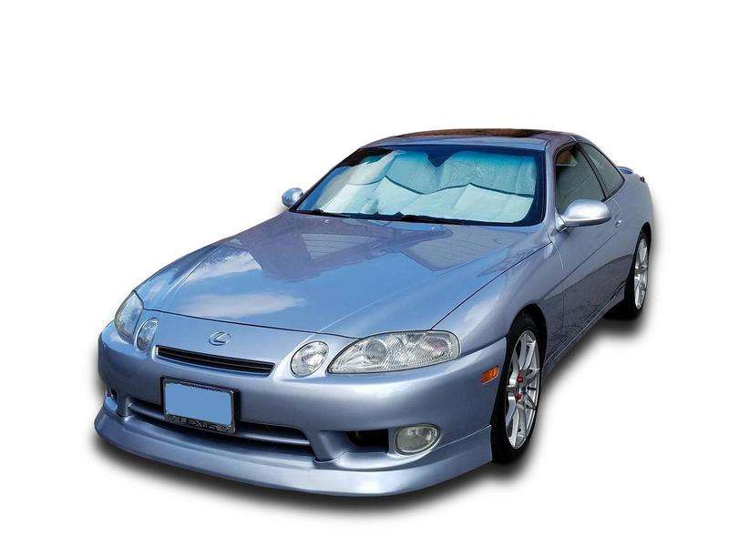 KBD Lexus SC SC300 SC400 1997-2000 Premier Style Lèvre avant en polyuréthane 1 pièce