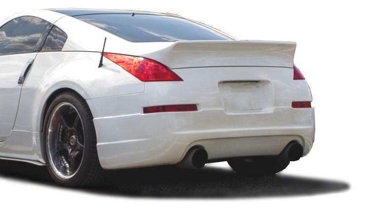 KBD Nissan 350Z 2003-2008 Duckbill Style 1 Piece Polyurethane Rear Wing Spoiler