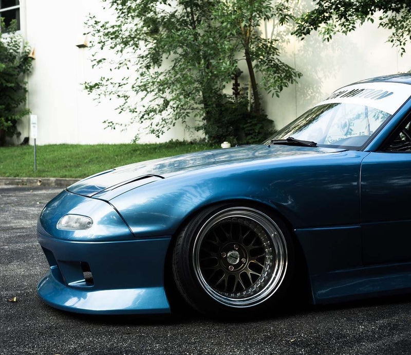 Mazda Miata 1990-1997 Deuce Style 4 Piece Polyurethane Full Body Kit