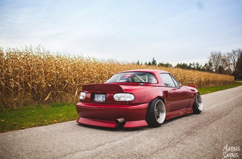 Mazda Miata 1990-1997 Deuce Style 1 Piece Polyurethane Rear Bumper