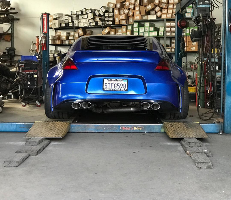 Nissan 350Z 2003-2008 357Mag Style 1 Piece Polyurethane Rear Bumper