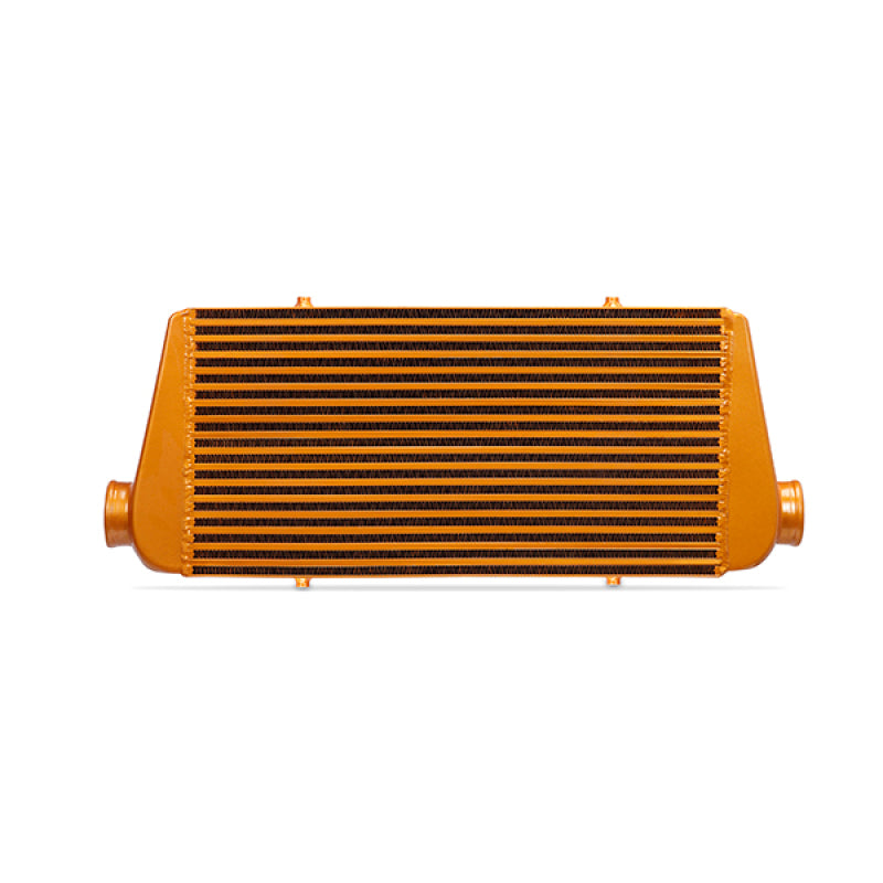 Mishimoto Échangeur de chaleur universel Gold R Line – Dimensions hors tout : 31x12x4 – Dimensions du noyau : 24x12x4 – Entrée/Sortie
