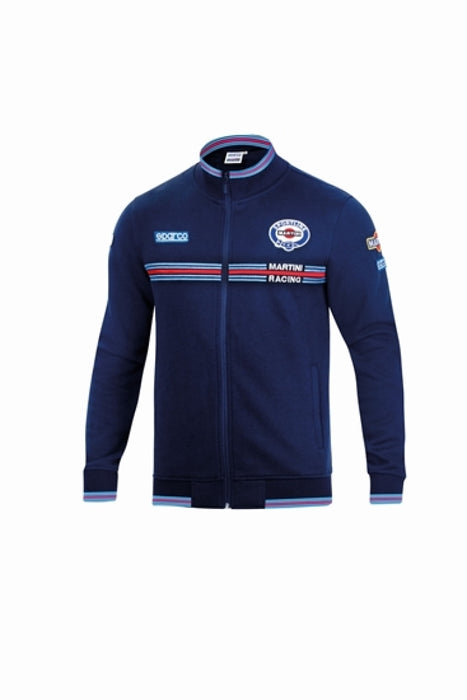 Sparco Full Zip Martini-Racing Small Navy