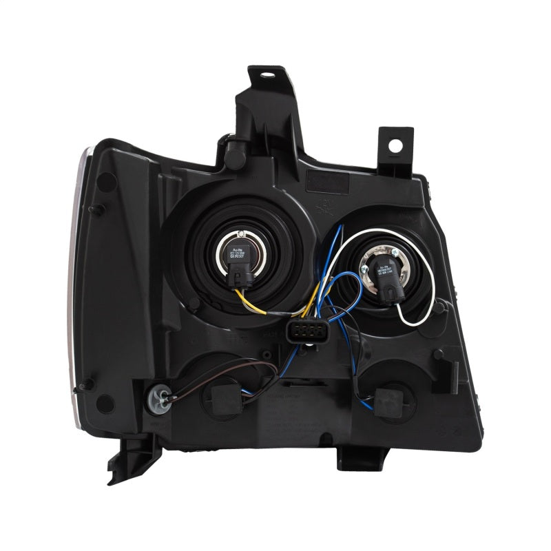 ANZO 2007-2014 Chevrolet Tahoe/Suburban Crystal Phares Noir