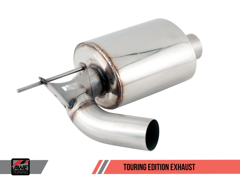 AWE Tuning BMW F3X 340i Touring Edition Échappement Axle-Back - Embouts Argent Chromés (102mm)