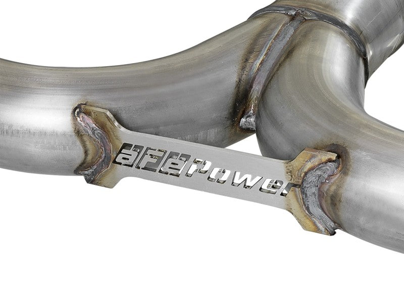 aFe Takeda Échappement Axle-Back 2,5 pouces en acier inoxydable 304 avec embouts polis Mazda 3 L4 2.0L/2.5L 14-18