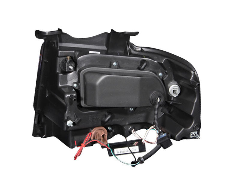 Phares de projecteur Ford Expedition ANZO 2007-2014 avec halo noir