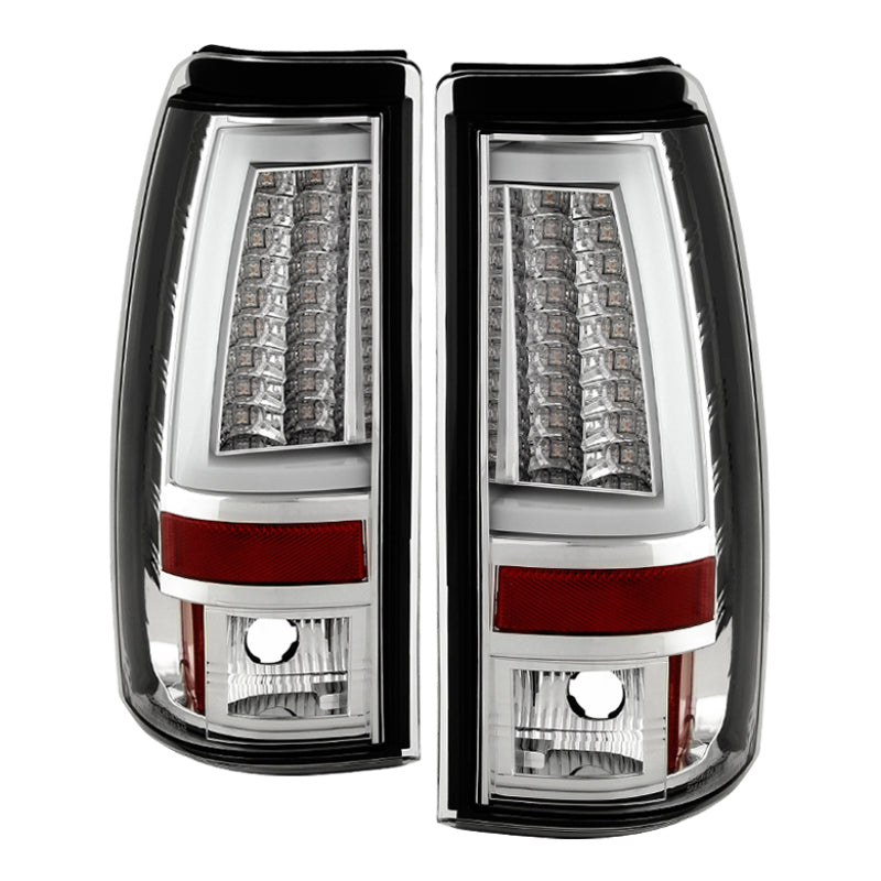 Spyder Chevy Silverado 1500/2500 03-06 Version 2 feux arrière LED - Chrome ALT-YD-CS03V2-LED-C
