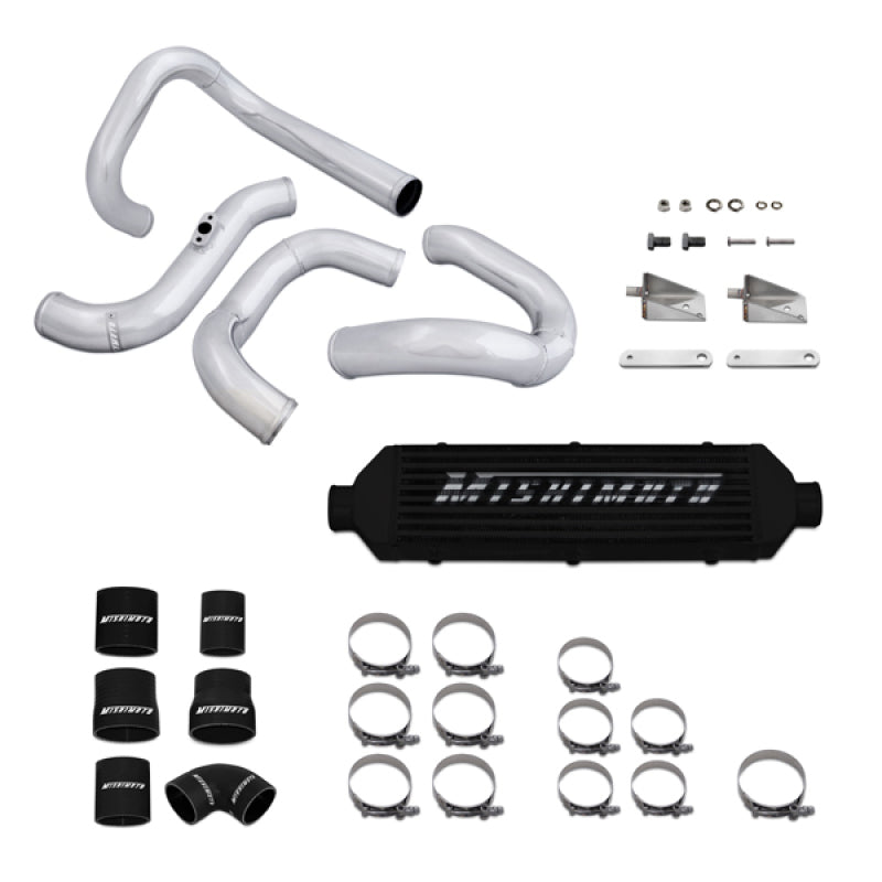 Kit d'intercooler en aluminium noir Mishimoto pour Hyundai Genesis Coupé 10-11
