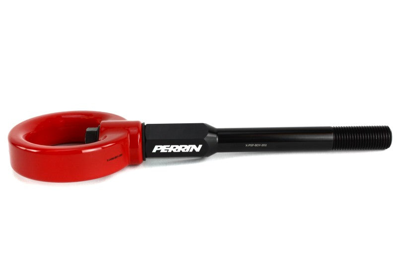 PERRIN Kit crochet de remorquage (avant) pour Subaru WRX/STI 02-07 - Rouge