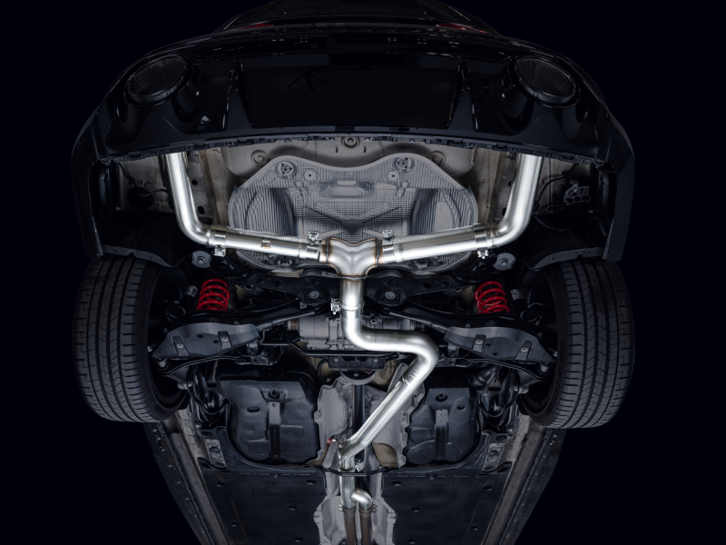 Système d'échappement Cat-Back Track Edition AWE Tuning Audi 22-23 8Y RS3 - Sans embouts