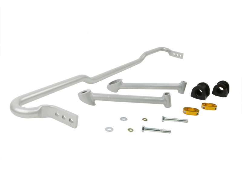 Barre stabilisatrice arrière réglable Whiteline 24mm (XX renforcée) pour Subaru WRX Hatch 08+ / Subaru STi 08-09