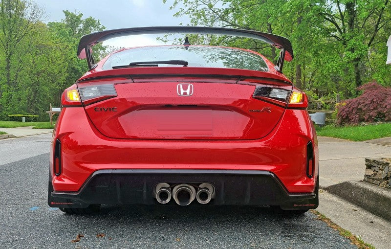 Rally Armor 23-26 Honda Civic Type R Bavettes Noires Logo Bleu Clair
