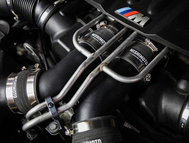 Kit de tuyaux d'intercooler Mishimoto pour BMW F10 M5 (12-16), micro-texturé noir