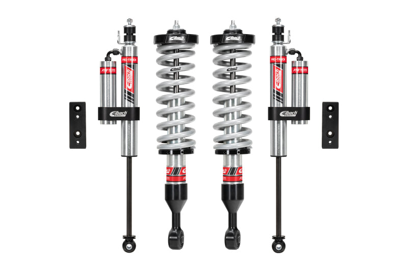Kit combinés filetés avant et amortisseurs arrière Eibach Pro-Truck Coilover Stage 2R pour Toyota Tacoma 2RM/4RM 16-22