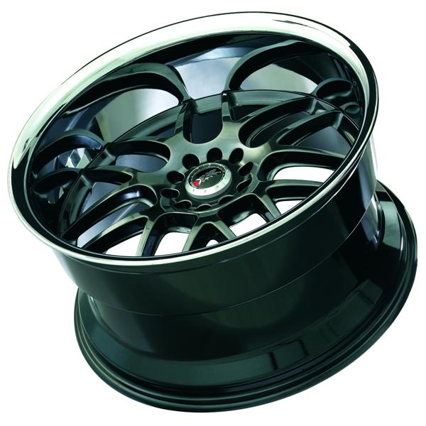 XXR 526 18X9 5X114.3/5X120 ET25 73.1 Chrome Noir / SSC