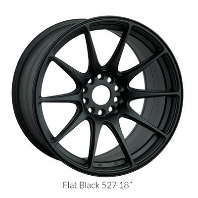XXR 527 Flat Black