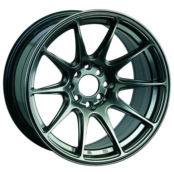 XXR 527 16X8.25 4X100/4X114.3 ET0 73.1 Chrome Noir