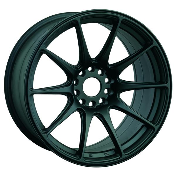 XXR 527 17X8.25 5X100/5X114.3 ET35 73.1 Noir mat