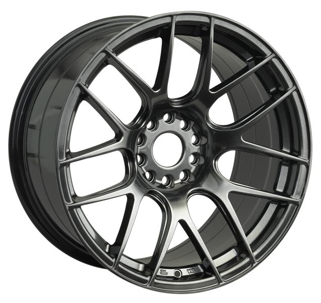XXR 530 17X7 5X100/5X114.3 ET35 73.1 Chrome Noir