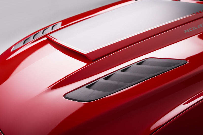 ROUSH 2015-2017 Ford Mustang Noir Extracteurs de chaleur