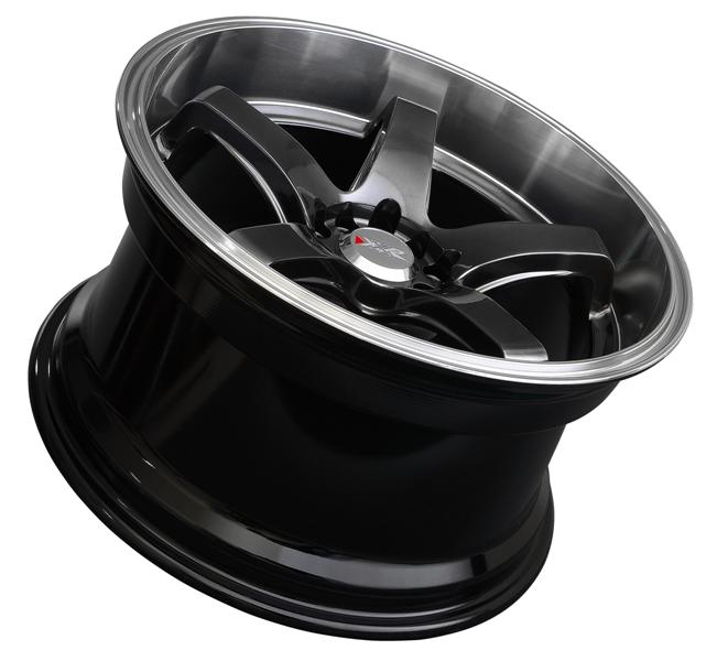 XXR 555 18X8.5 5X100/5X114.3 ET35 73.1 Chrome Noir / ML