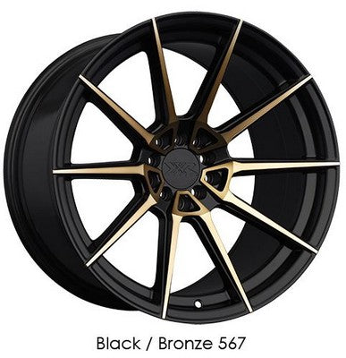 XXR 567 Bronze & Black