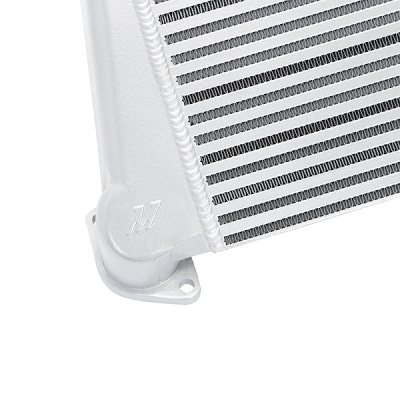 Kit d'intercooler Top-Mount Mishimoto pour Subaru WRX 08-14 - Argent poudré et Durites Noires