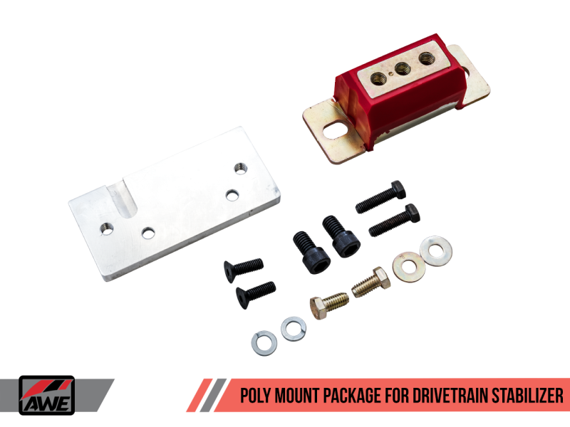 Stabilisateur de transmission AWE Tuning avec support en poly pour transmission manuelle
