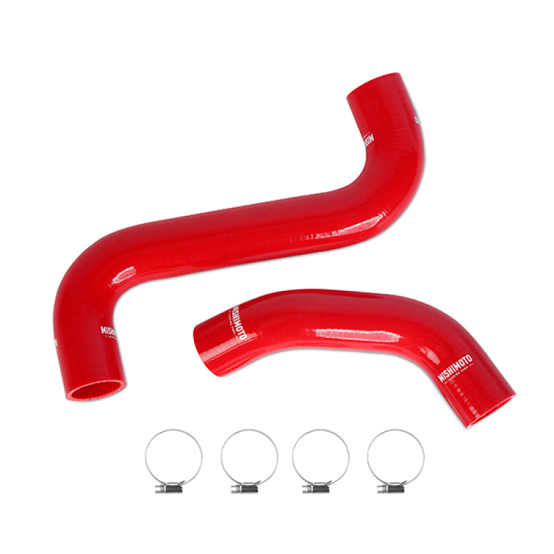 Kit de durites en silicone rouge Mishimoto Subaru WRX / WRX STI 01-07