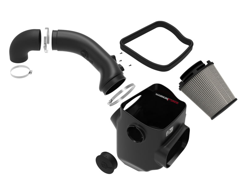 Système d'admission d'air froid aFe Magnum FORCE Stage-2 avec support Pro DRY S 16-19 Nissan Titan XD V8-5.0L(td)