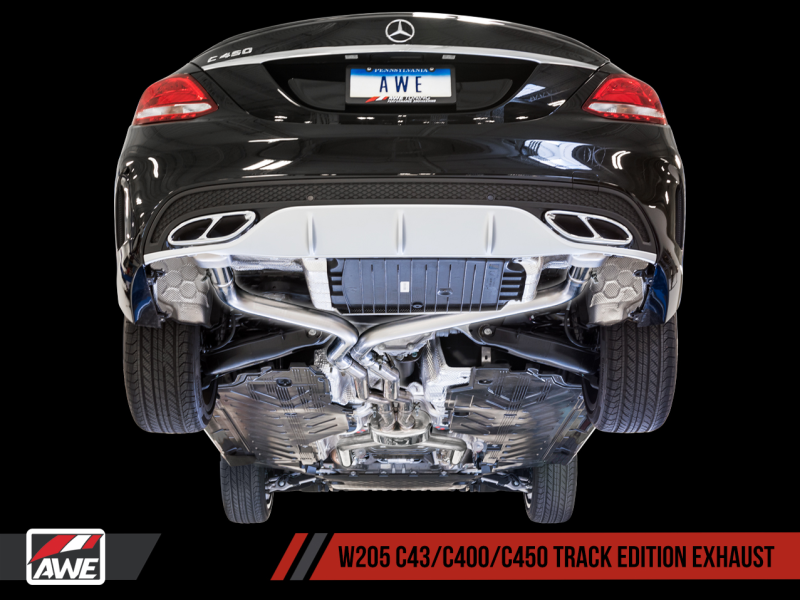 Échappement AWE Tuning Mercedes-Benz W205 C450 AMG / C400 Track Edition