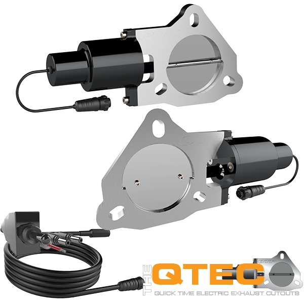 QTP DUAL 3.00" ELECTRIC VALVES