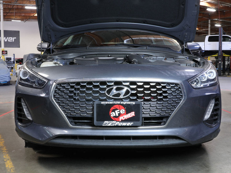 aFe 18-20 Hyundai Elantra GT L4-1.6L (t) Prise d'air dynamique Takeda Momentum - Noir