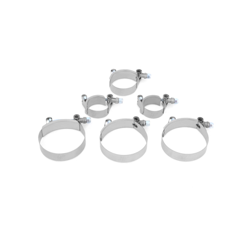 Kit échangeur air/air gros volume Mishimoto pour Subaru WRX 02-07 / STi 04-07 - Argent/Durites noires - Non compatible avec conduite à droite