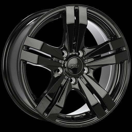 DAI Wheels Target Gloss Black