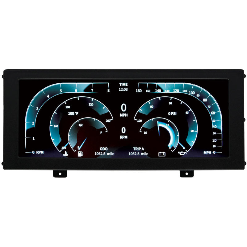 Écran LCD couleur pour instrument numérique Autometer InVision avec montage sur panneau - Universel