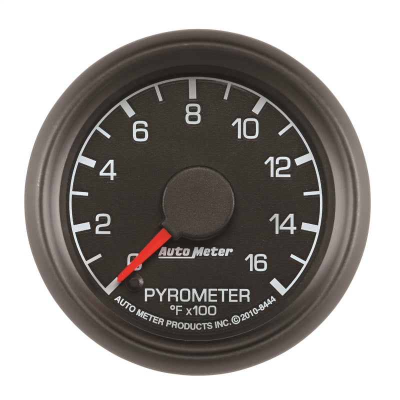 Autometer Factory Match Ford 52,4 mm Balayage complet Électronique 0-1600 Deg F EGT/Pyromètre Jauge