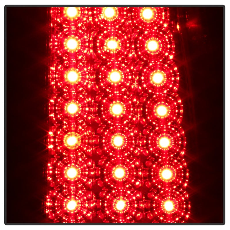 xTune Chevy Silverado 1500/2500/3500 99-02 LED Tail Lights Red Clear ALT-ON-CS99-LED-RC