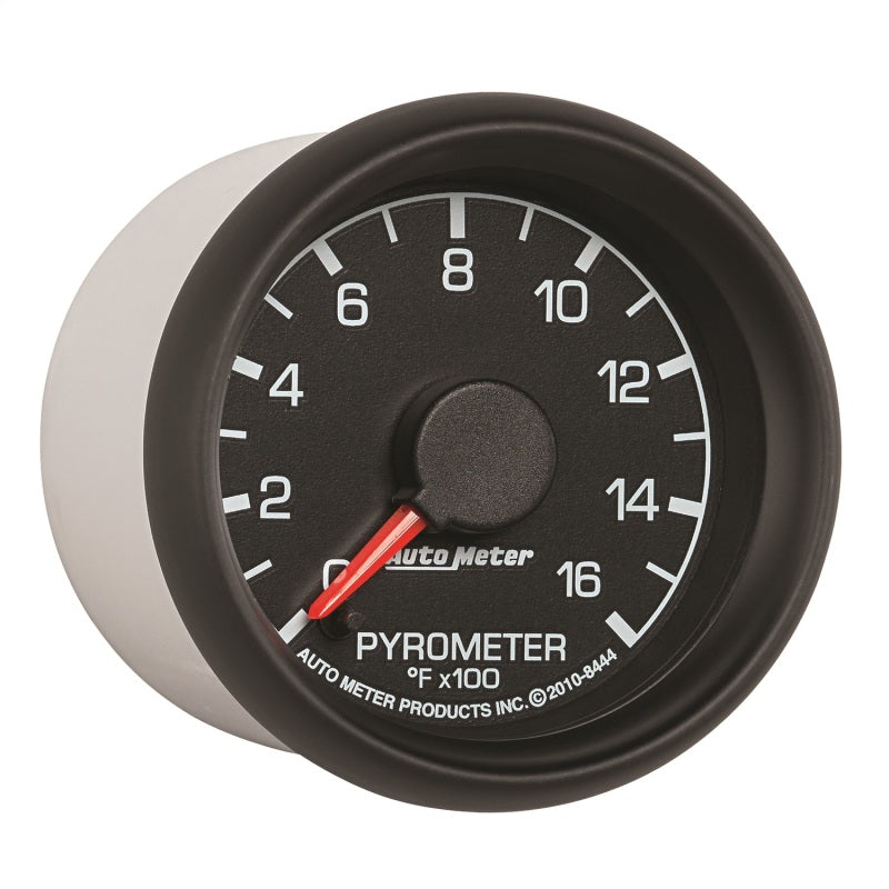 Autometer Factory Match Ford 52,4 mm Balayage complet Électronique 0-1600 Deg F EGT/Pyromètre Jauge