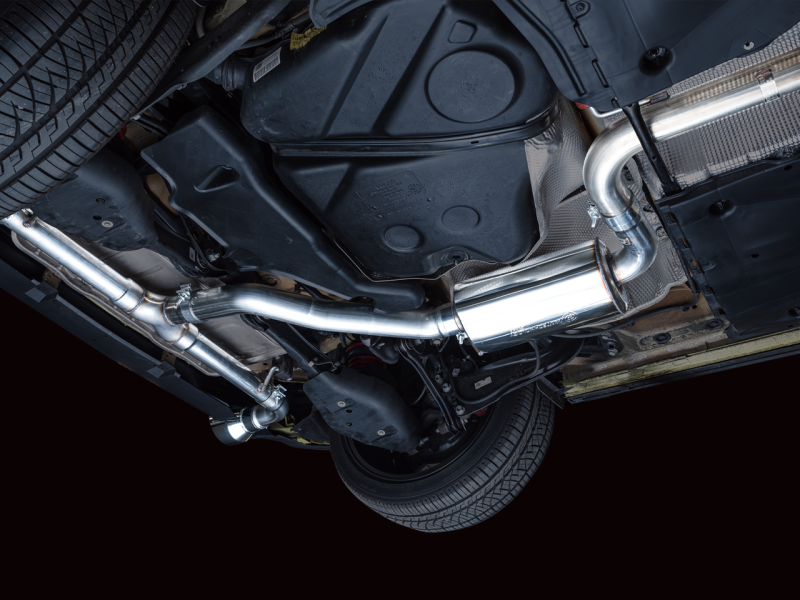 Échappement AWE 2022 VW GTI MK8 Touring Edition - Embouts en argent chromé