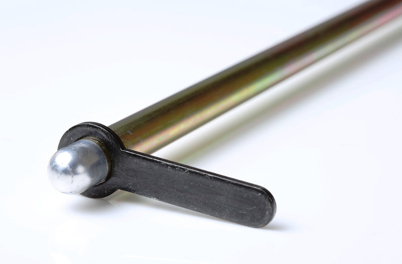 700101 Kit de montage pour filet de fenêtre RaceQuip, barre supérieure ronde à ressort de 26,5 po, barre inférieure ronde de 25,5 po, acier zingué