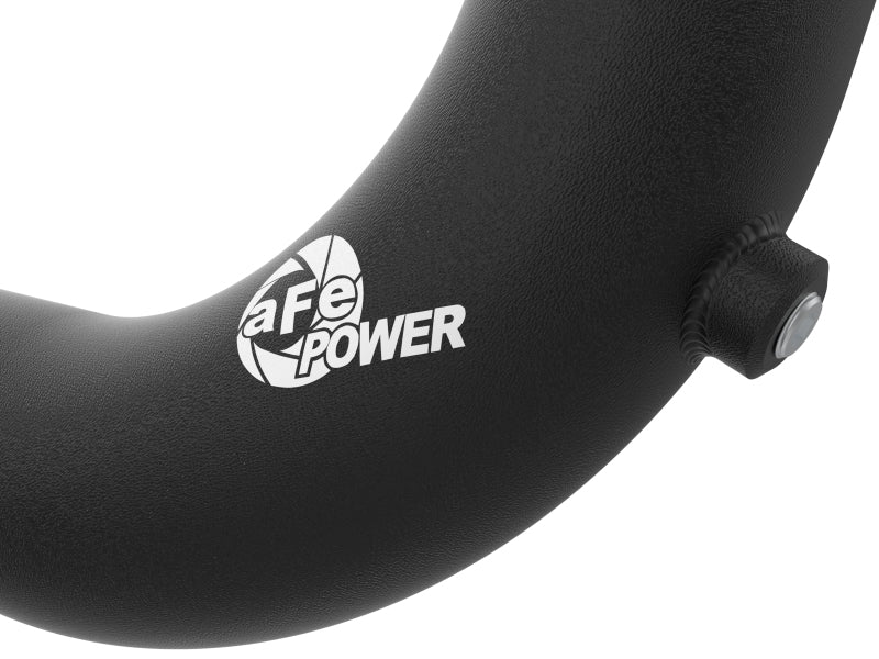 aFe BladeRunner 2-1/4" Aluminium Hot Charge Pipe Noir 17-20 Hyundai Elantra GT L4-1.6L (t)