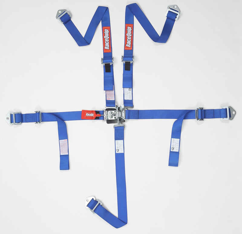 JR L & L 5PT HARNESS SET BLUE