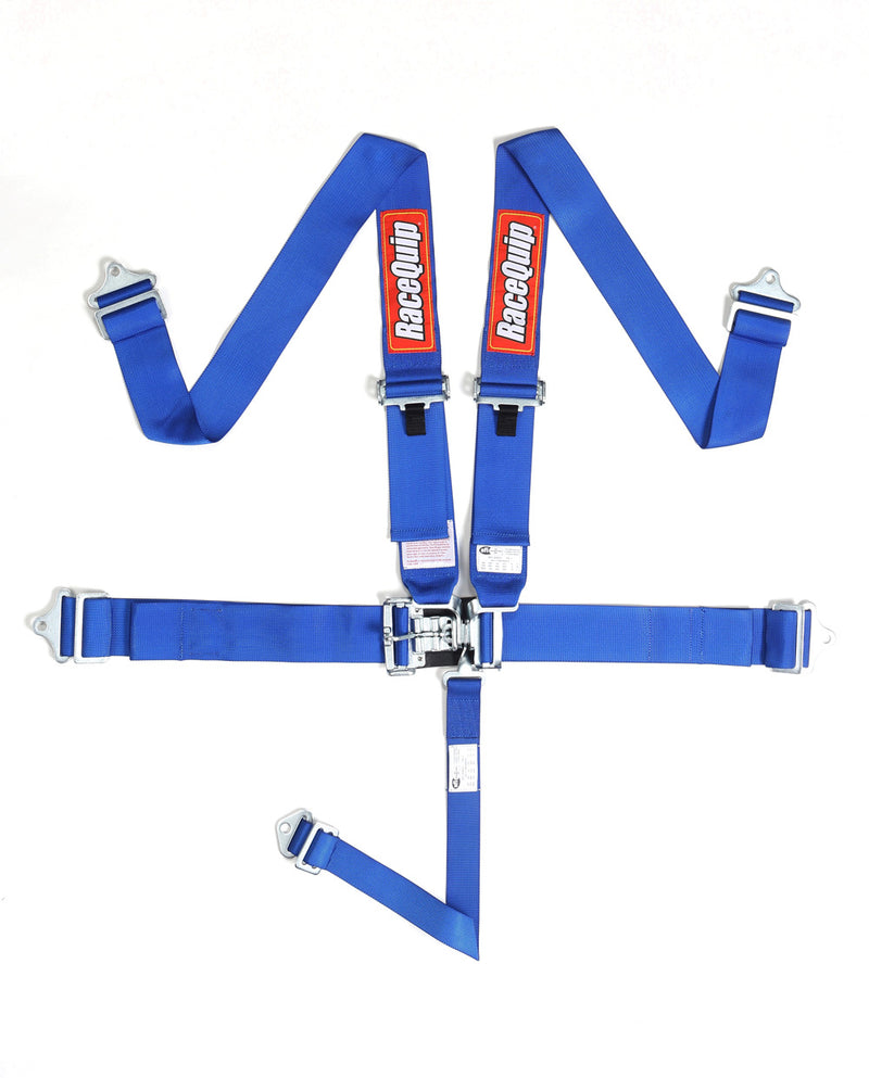 L & L 5PT HARNESS SET BLUE