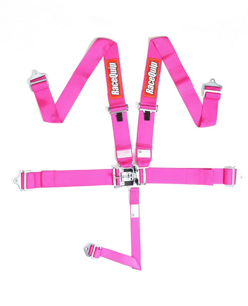 L & L 5PT HARNESS SET PINK